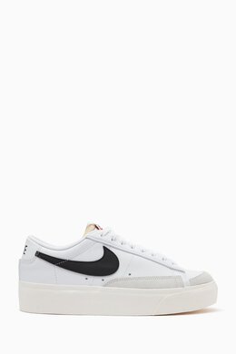 Nike: Чёрные кроссовки Blazer Low