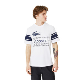 LACOSTE: Хлопковая футболка 