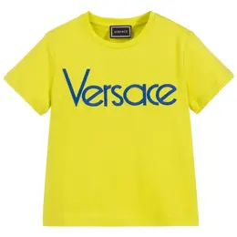 Versace Kids: Футболка с принтом