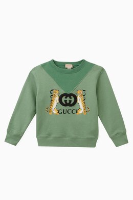 Gucci: Свитшот Signature с принтом