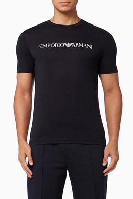 Emporio Armani: Хлопковая футболка