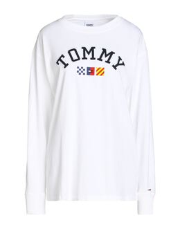 TOMMY JEANS: Футболка с принтом 