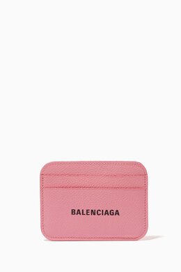 Balenciaga: Картхолдер Cash с принтом