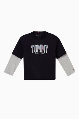 Tommy Hilfiger: Хлопковая футболка Soft