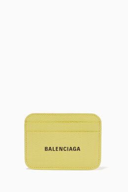 Balenciaga: Картхолдер Cash с принтом