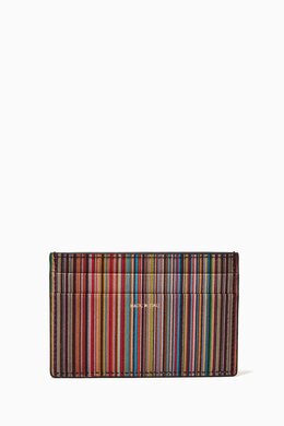 Paul Smith: Картхолдер Signature Stripe в полоску