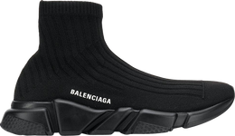 Balenciaga: Чёрные кроссовки  Speed Trainer