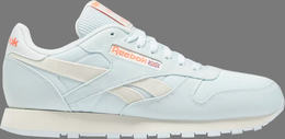 Reebok: Голубые кроссовки  Classic Leather