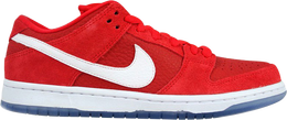 Nike: Красные кроссовки  Dunk Low Pro SB