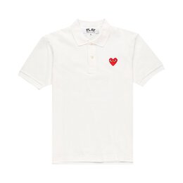 Comme Des Garçons Play: Красная рубашка  Heart