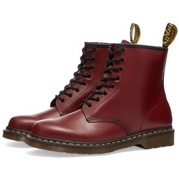 Dr. Martens: Красные ботинки 1460 Smooth