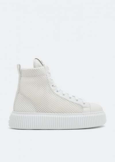 Miu miu sale high top sneakers