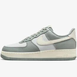 Nike: Зелёные кроссовки Air Force 1