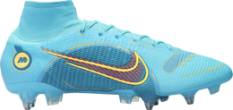 Nike: Синие кеды Mercurial