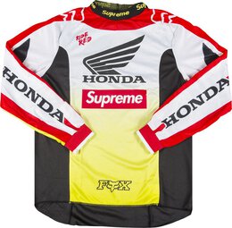 Supreme: Красная футболка  Honda Fox Racing