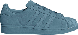 Adidas: Синие кроссовки  Superstar