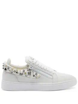 Giuseppe Zanotti: Белые кроссовки 