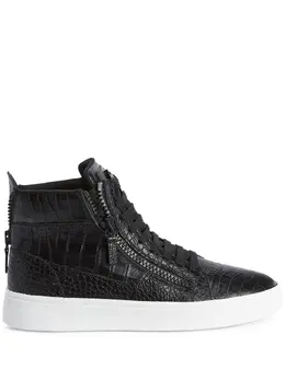 Giuseppe Zanotti: Чёрные кроссовки 