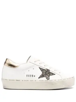 Golden Goose: Белые кроссовки  Hi Star