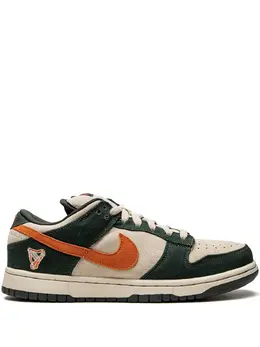 Nike: Белые кроссовки Dunk Low Pro SB