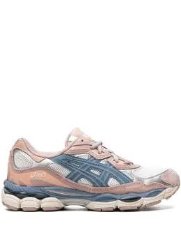 ASICS: Голубые кроссовки  Gel