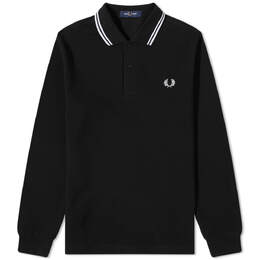 Fred Perry: Чёрная футболка  Twin Tipped