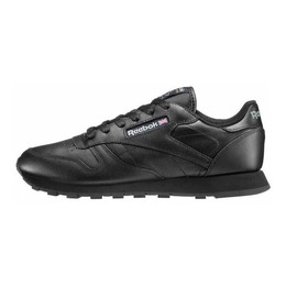 Reebok: Чёрные кроссовки  Classic Leather