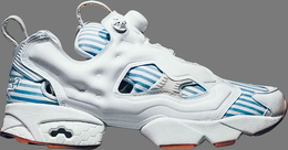 Reebok: Белые кроссовки  InstaPump Fury OG