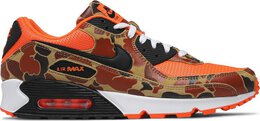 Nike: Оранжевые кроссовки  Air Max 90