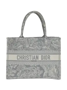 Christian Dior: Белая сумка-шоппер