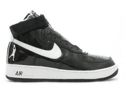 Nike: Чёрные кроссовки  Air Force 1 High