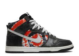 Nike: Белые кроссовки  Dunk High Pro SB