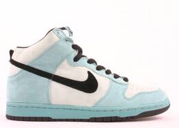 Nike: Зелёные кроссовки  Dunk High