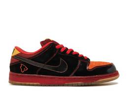 Nike: Чёрные кроссовки  Dunk Low Premium SB