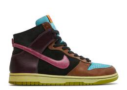 Nike: Синие кроссовки  Dunk High