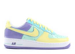 Nike: Зелёные кроссовки  Air Force 1