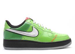 Nike: Зелёные кроссовки  Air Force 1