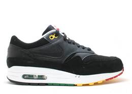 Nike: Чёрные кроссовки  Air Max 1