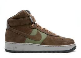 Nike: Зелёные кроссовки  Air Force 1 High