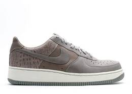 Nike: Серые кроссовки  Air Force 1 Supreme