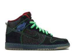 Nike: Чёрные кроссовки  Dunk High Premium SB