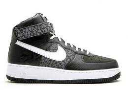 Nike: Чёрные кроссовки Air Force 1 High