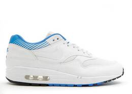 Nike: Голубые кроссовки  Air Max 1 Premium