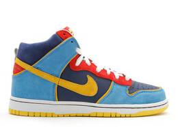 Nike: Синие кроссовки  Dunk High Pro SB