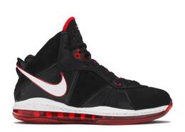 Nike: Чёрные кроссовки  Lebron 8