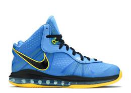 Nike: Синие кроссовки  Lebron 8