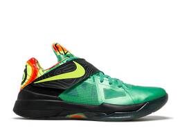 Nike: Зелёные кроссовки  Zoom KD 4