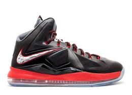 Nike: Чёрные кроссовки  Lebron 10