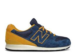 New Balance: Синие кроссовки  996