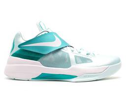 Nike: Зелёные кроссовки  Zoom KD 4